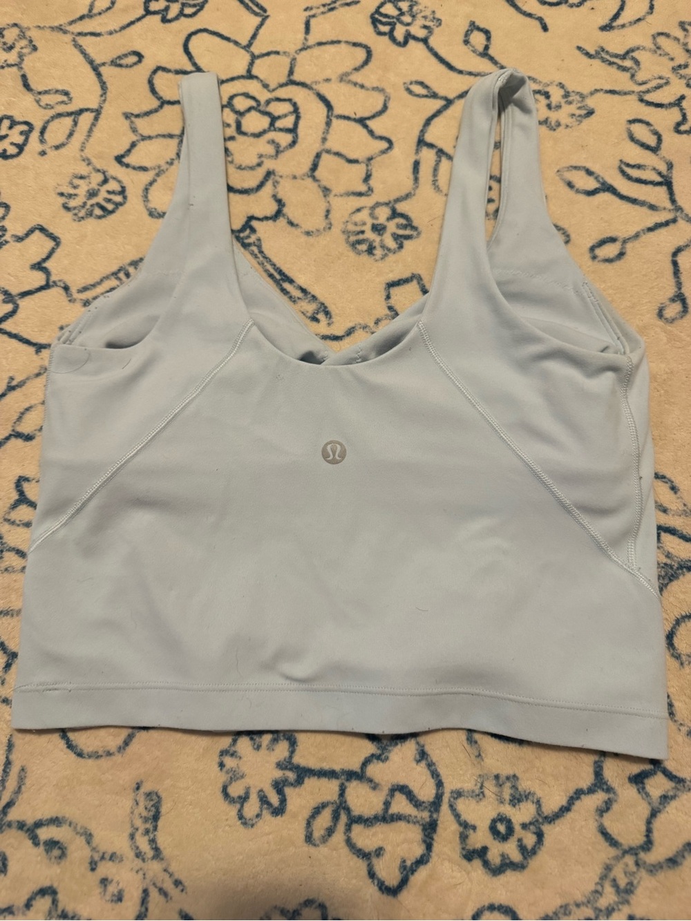 lululemon light blue align tank